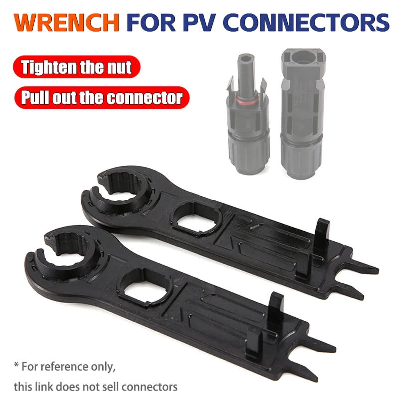 1 pair of SOLAR PV Spanner Solar Panel Connector Disconnect Tool Spanners Wrench ABS Plastic Pocket Solar Connector Wrench