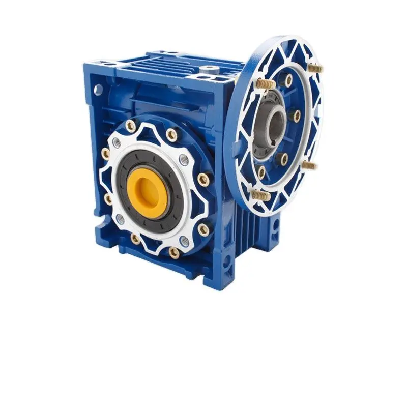 

40:1 Worm Gear Reducer NMRV063 25mm Output 3 Phase 380v Single/2 Phase 220v 4 Pole 2400RPM 750w Asynchronous Motor