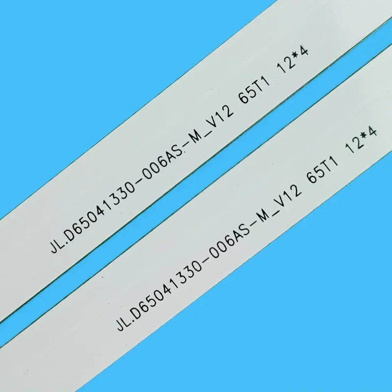 LEDバックライトストリップ,4ランプ,gu 65t1,12x4,308056504jf00001,3v