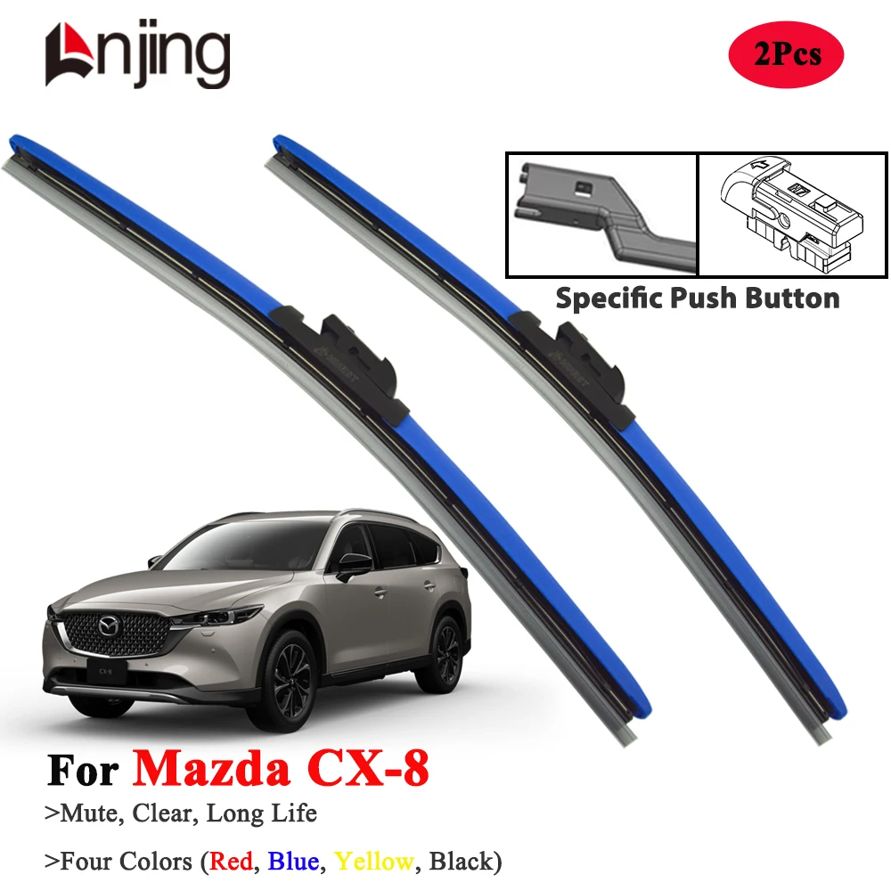 

LNJING Wiper Blades For Mazda CX-8 2017-Now