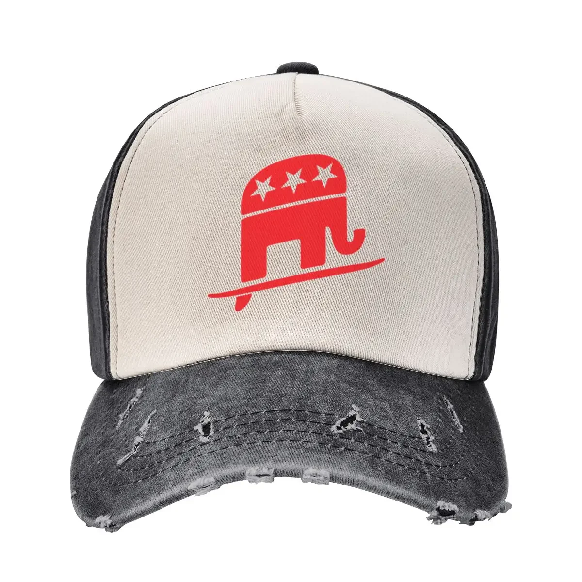 Red Wave Is Coming Republican Elephant Southern Republican Baseball Cap Uv Protection Solar Hat Anime Golf Men Women's