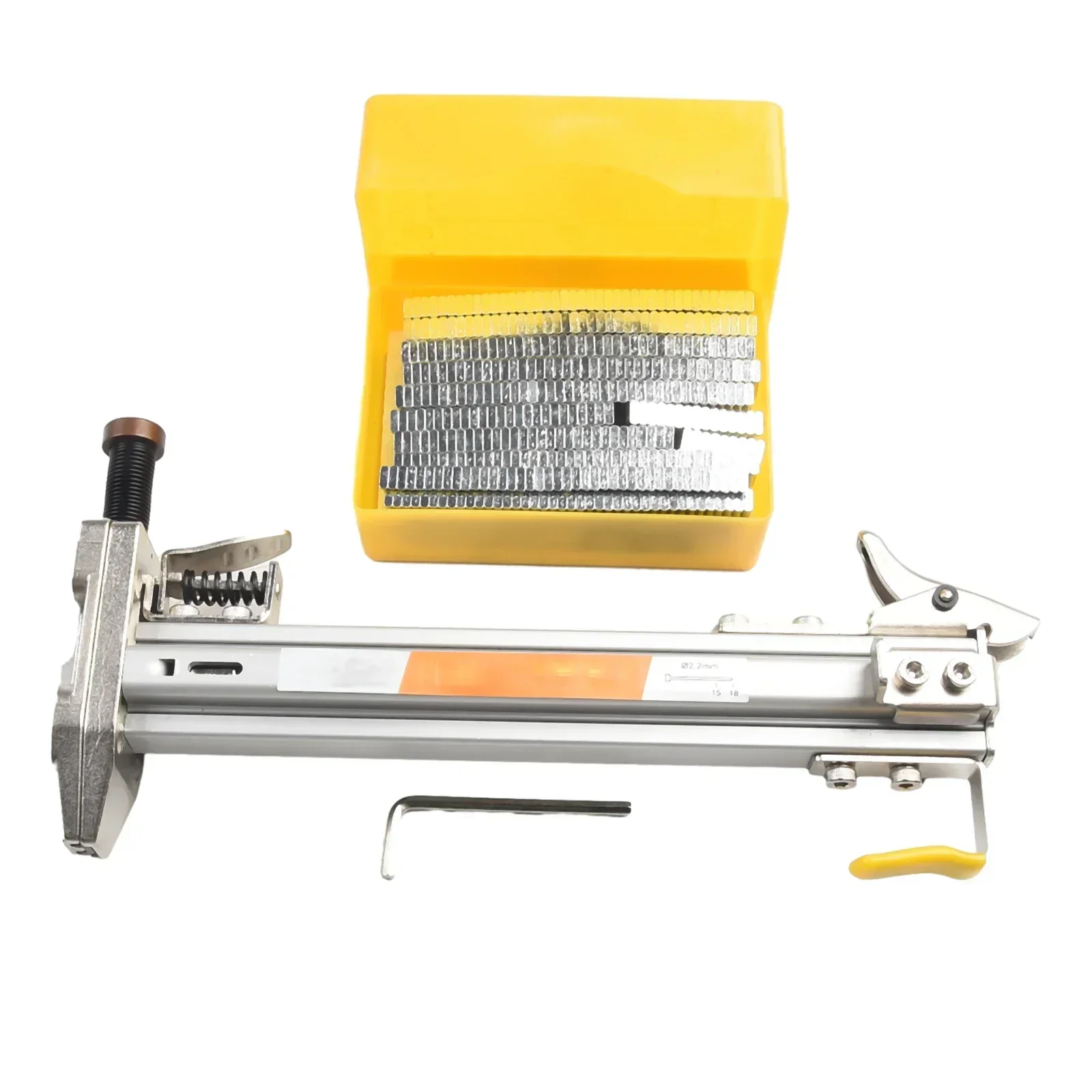 Manual Steel Nail Gun ST18 Semi Automatic Cement Nail Gun Wire Slot Nailing Device Nailing Machine Woodworking Gun Tacker