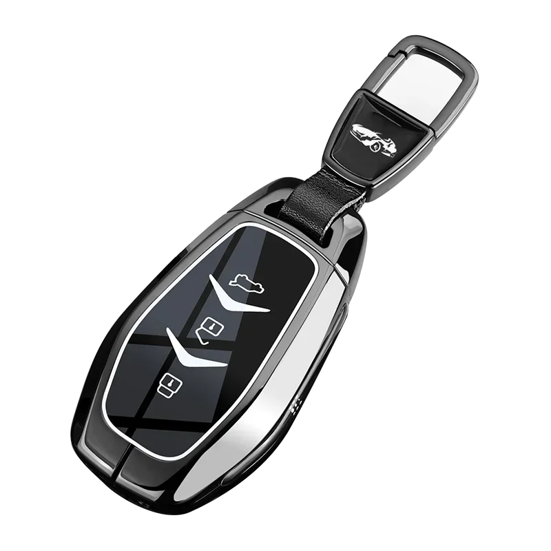 Key Case Cover for Dongfeng Fengguang Seres Evolute I-Space I-Pro Landian E5 Remote Shell Keychain Housing Holder Accessories