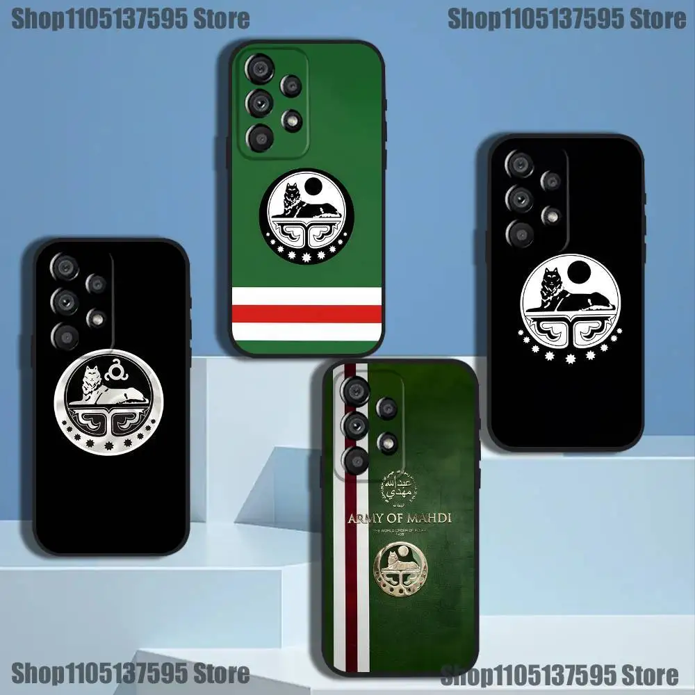 

Chechen Coat Arms Flag Phone Case For Samsung Galaxy A20,A21s,A22,A31,A32,A52,A53,A72,73,A80 Soft Black Cover