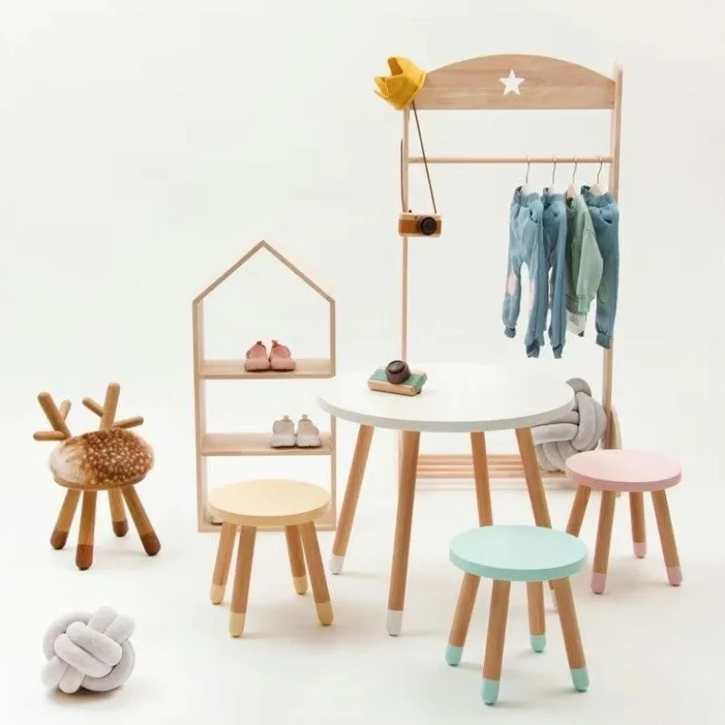 Kindergarten special study chairs, color rental house tables and chairs