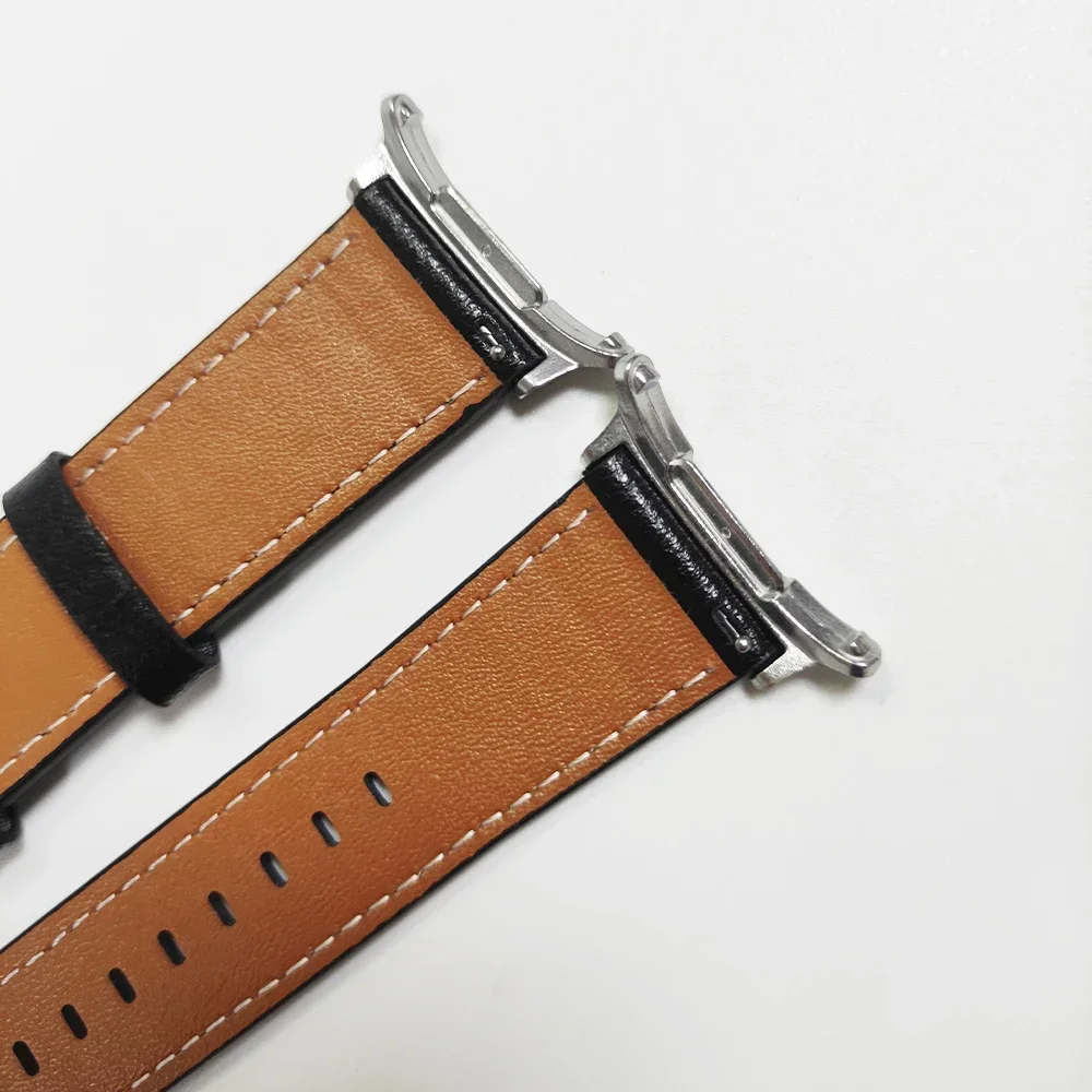 Lederarmband für Samsung Galaxy Watch Ultra2 Ultra 2025 47MM, weiches Armband für Galaxy Watch 9 8 40 44mm 8Classic Uhrenarmband – Detail 10
