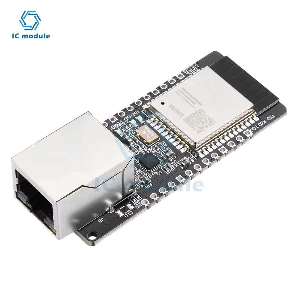 

ESP32-32 WT32-ETH01 Embedded Serial Port to Ethernet WiFi BT Wireless Development Board Module