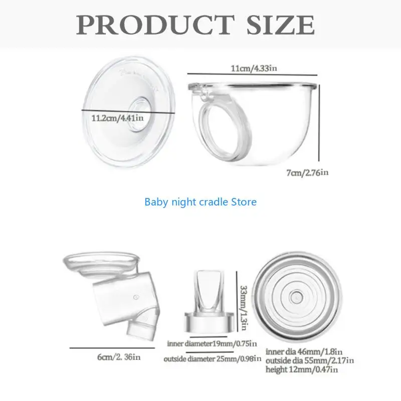 Bộ Máy Hút Sữa Silicon J2FF Sửa Chữa Phụ Kiện Dự Phòng Cho Máy Hút Sữa S9 S12