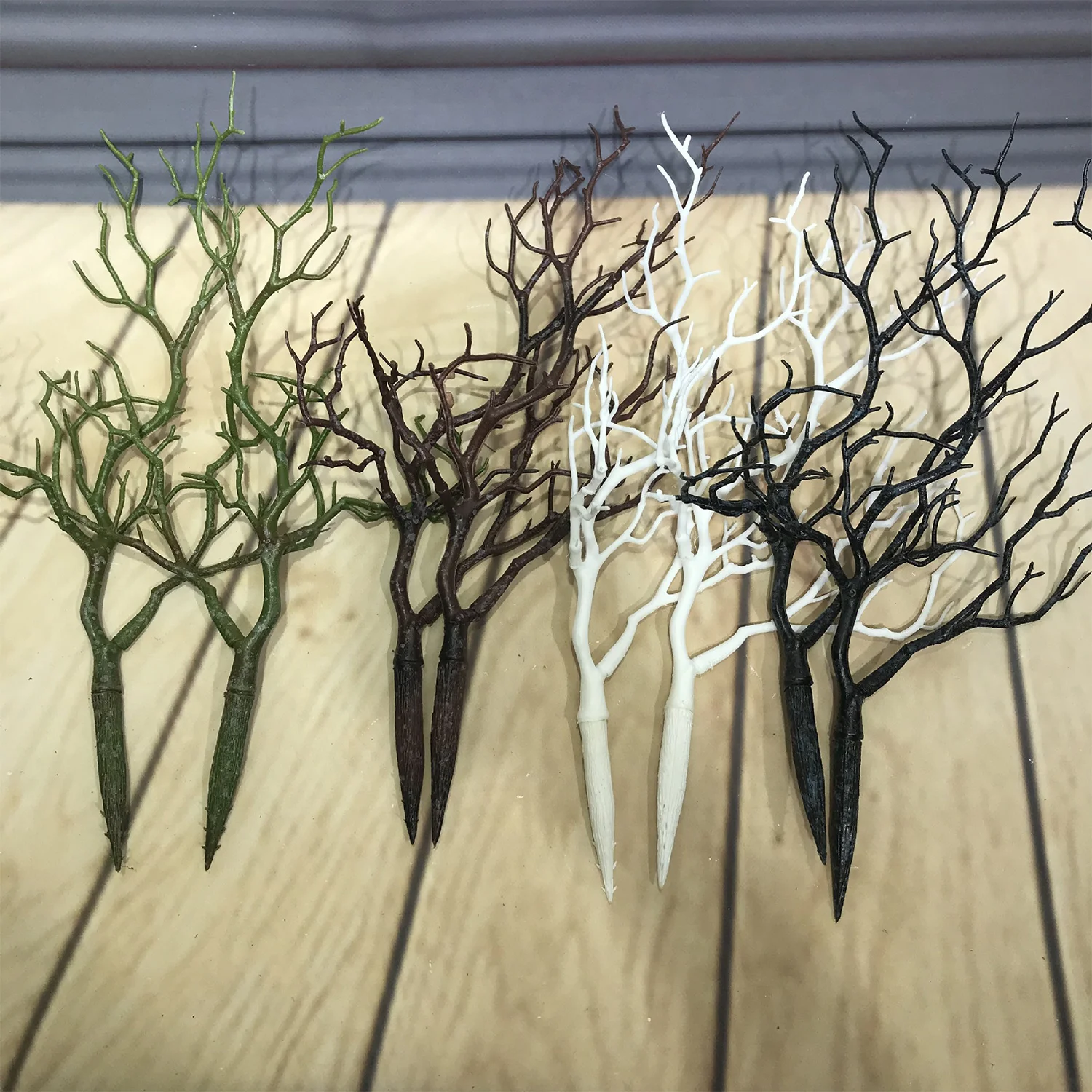 

Black White Artificial Tree Branch DIY Party Decoration Plastic Simulation Fake Plant Tree for Hotel Store Restaurant Decor