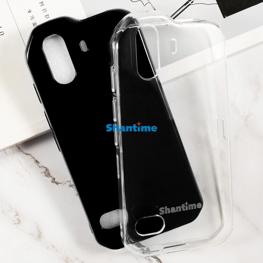 حافظة ناعمة + عبوتان من واقيات الشاشة الزجاجية المقسى لحماية الجسم بالكامل CAT S61