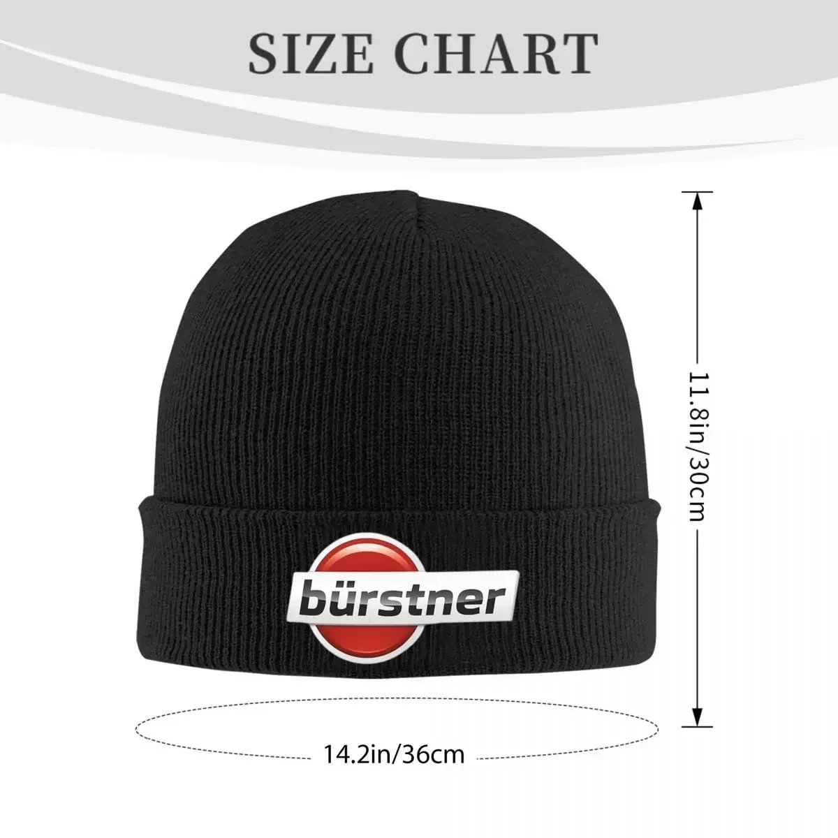 Burstner Caravan Warm Knitted Cap Hip Hop Bonnet Hat Autumn Winter Outdoor Beanies Hats for Unisex Adult