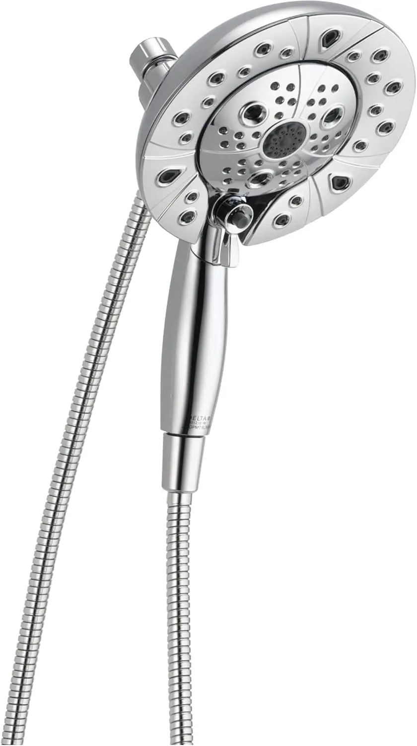 58480-PR25-PK Universal Showering Components Combo, Lumicoat Chrome, 2.5 GPM Water Flow