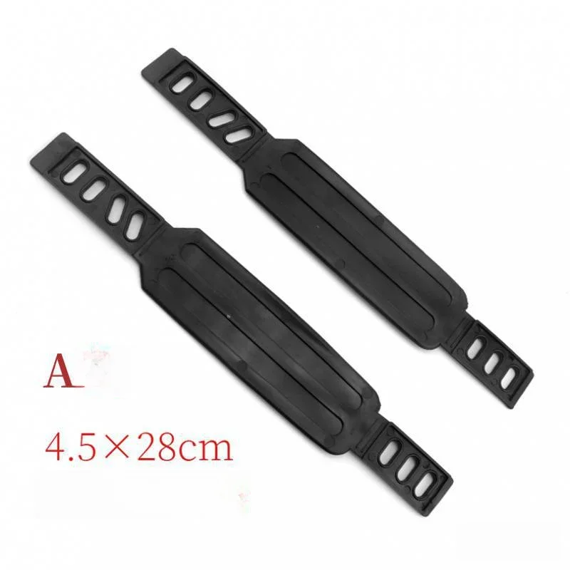 Fitness Equipment Adjustable Pedal Stirrup Straps for Exercise Bikes Compatible with Various Stationary Bikes Plastic