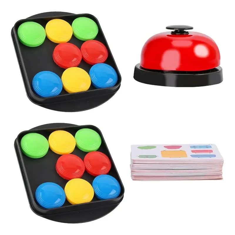 Juguetes de clasificación de colores, juego de aprendizaje de colores, juguetes educativos, juego de mesa divertido, juguetes interactivos para 3 niños y niñas