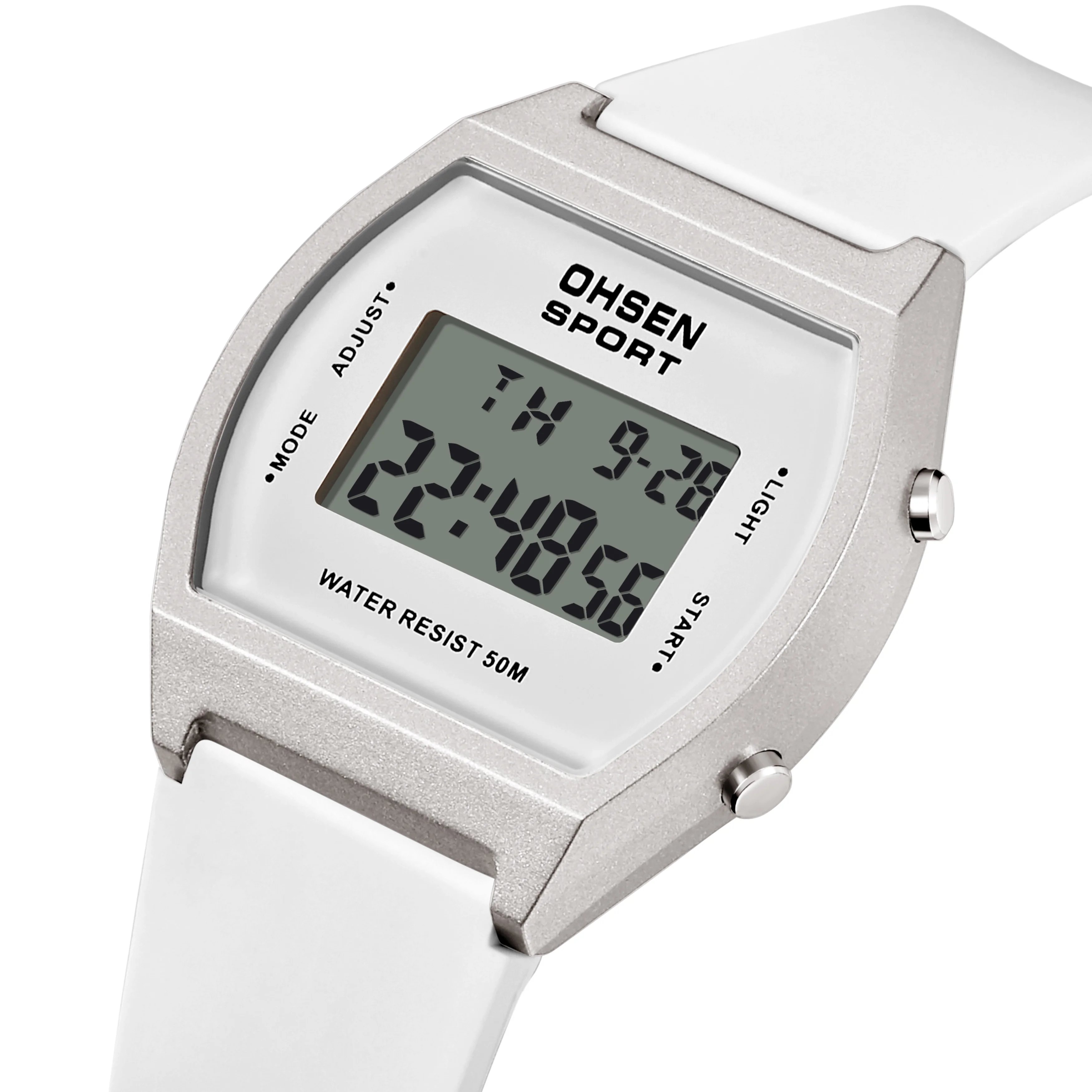 New OHSEN Ladies digital Watch Ultra thin fashion waterproof electronic Women Sport Watches Female Clocks relogio feminino