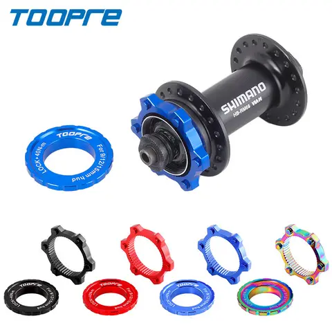 Toopre bisiklet Centerlock 6-Hole adaptörü dağ bisikleti Hub merkezi kilit dönüşüm 6 cıvata disk fren rotoru bisiklet accesso