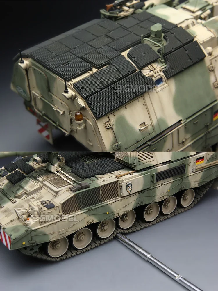 MENG Assembled Model Kit TS-019 German PH2000 Self-Propelled Howitzer, with Add-On Armor 1/35