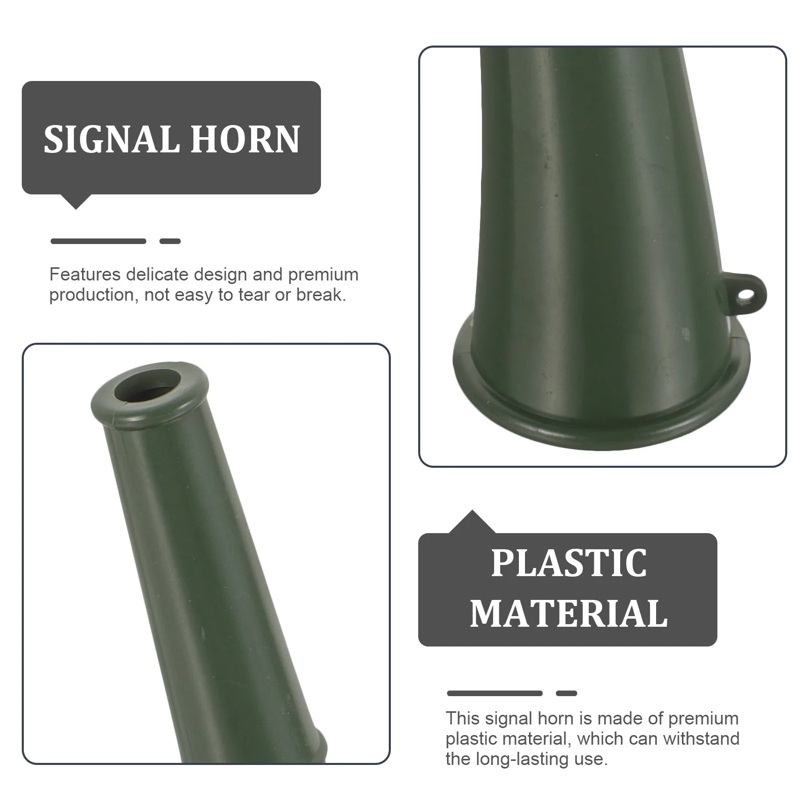 

5 Pcs Signal Speaker Horns Football Games Cheer Whistle Sports Noise Maker Plastic Air Noisemakers