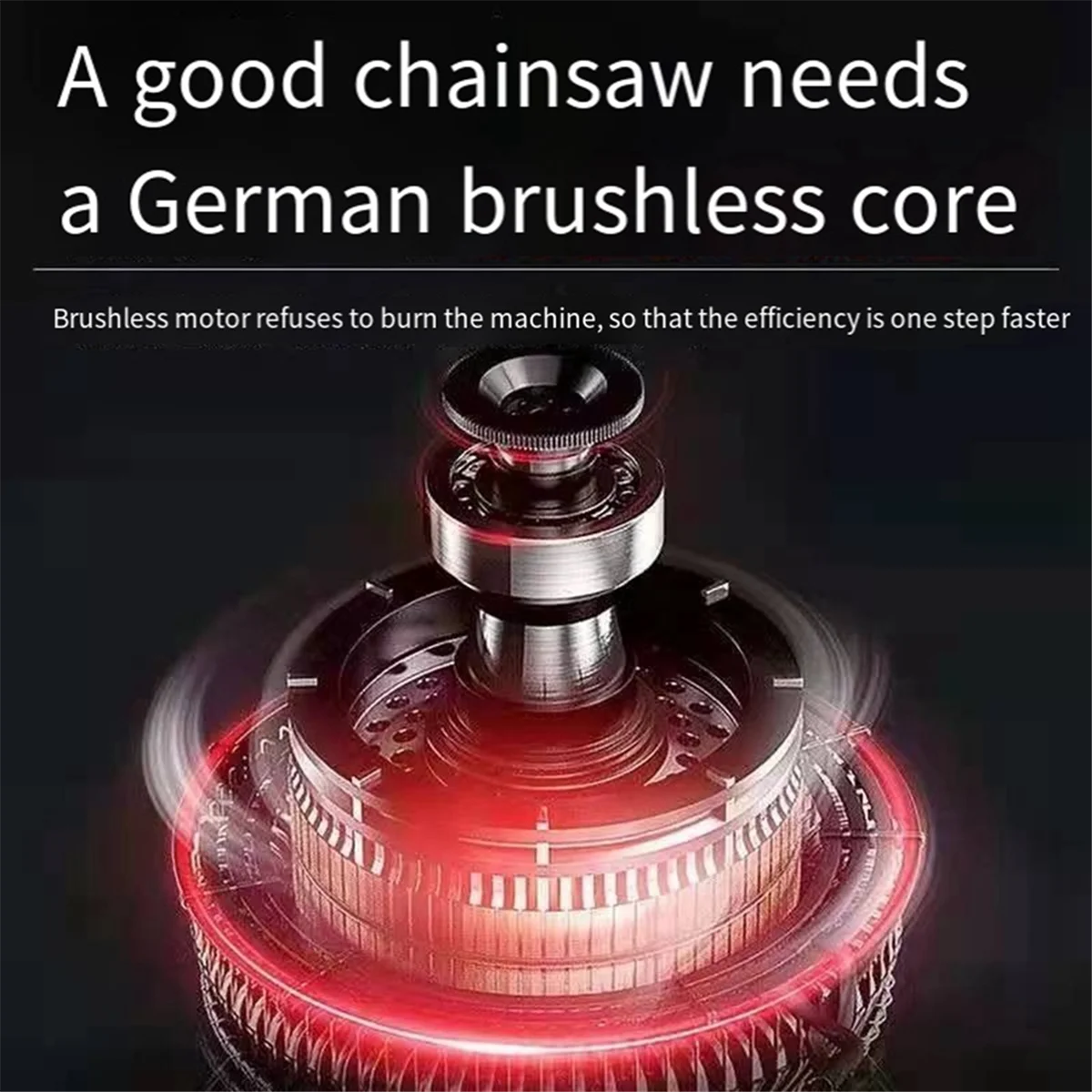 

Cordless Electric Chainsaw Upgrade Brushless Motor Replacement for Chain Saw Single Handed Saw