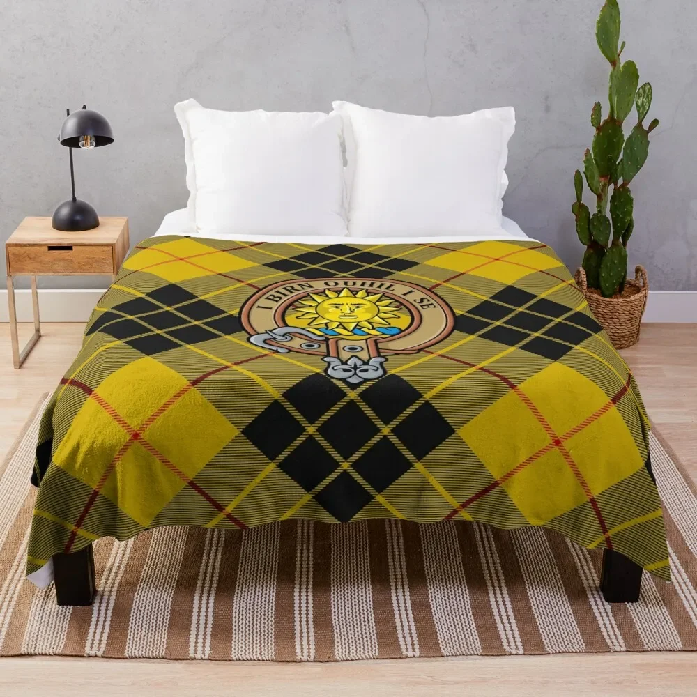 Clan MacLeod of Lewis Crest Throw Blanket Designers Giant Sofa Extra Large Throw christmas decoration Blankets