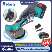 Hikity 5 Speed Tile Laying Machine Tile Vibration Leveling Machine Cordless Tile Installation Tool with Battery and Charger