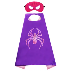 Superhero Capes for Children 3-10 Years Boy Gifts Boys of the cartoons Dress Betting Sources of Party Easter Gifts 8 Main Sales Funny costumes - №4