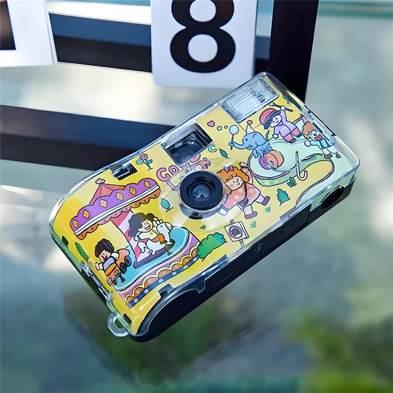 A37T-35Mm Disposable Film Camera With Flash One Time Camera 400 ISO Disposable Camera For Gathering Wedding Travel