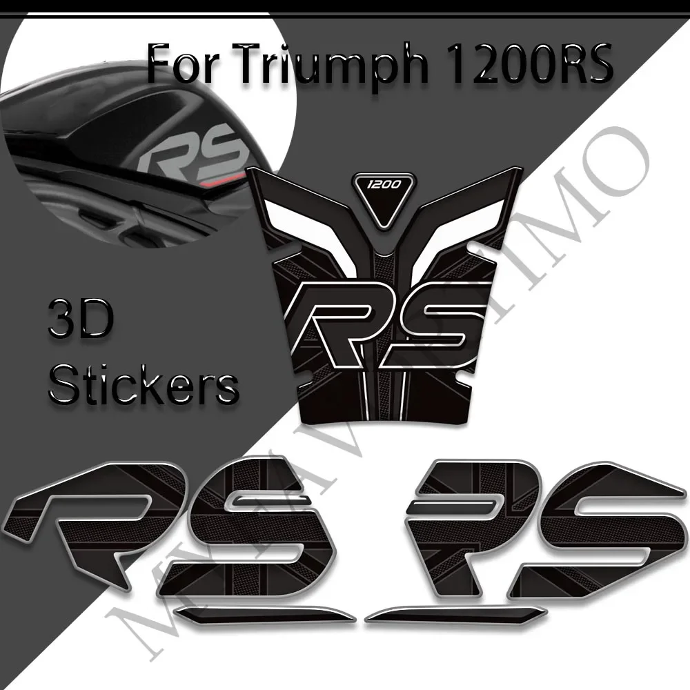 

Motorcycle Stickers Decals Protector Gas Fuel Oil Kit Knee Tank Pad Grips For Triumph Speed Triple 1200rs 1200 RS