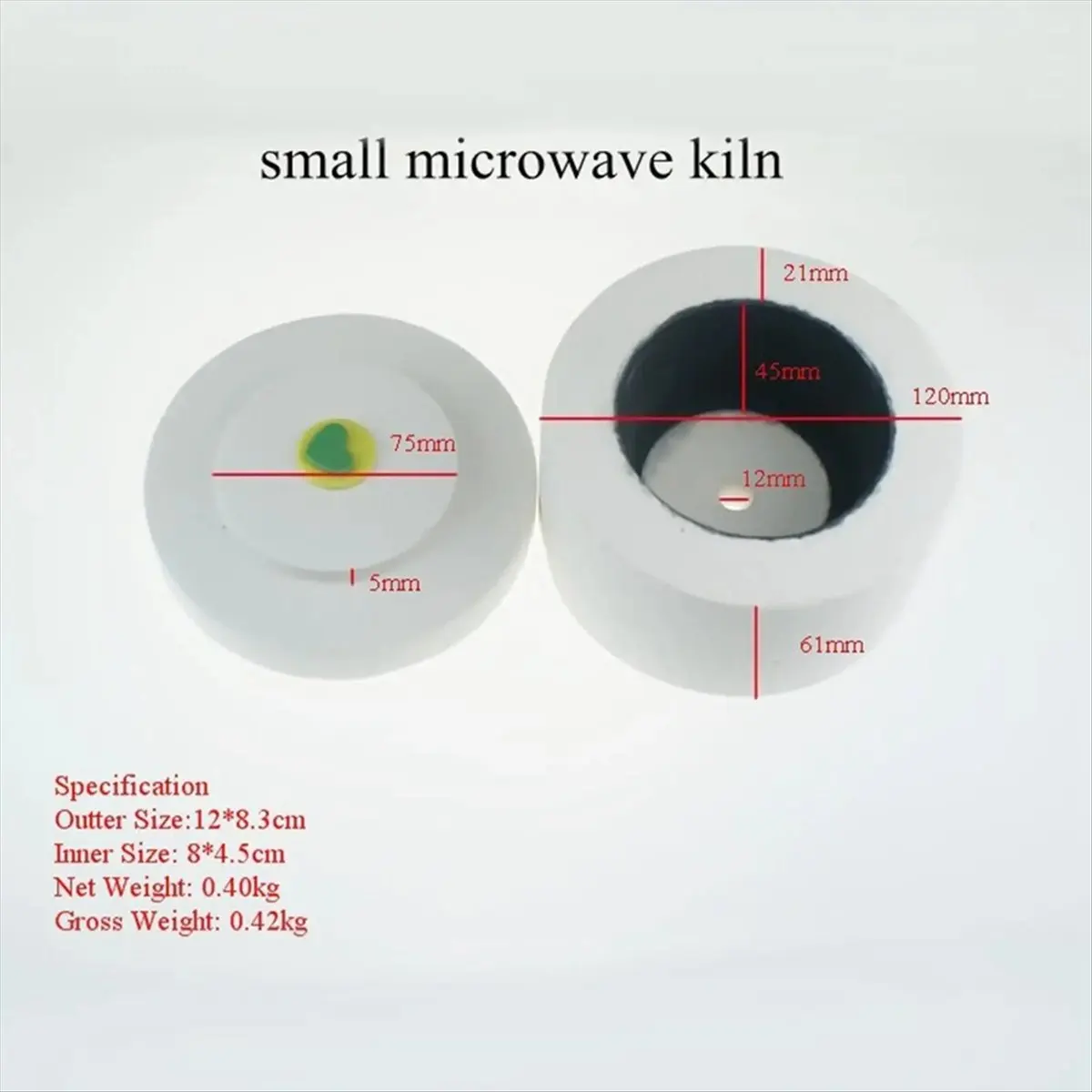 

Ceramic Microwave Kiln Glass Fusing Fusework Beginner Eco-Friendly Professional Glass Fusing Microwave Kiln Kit