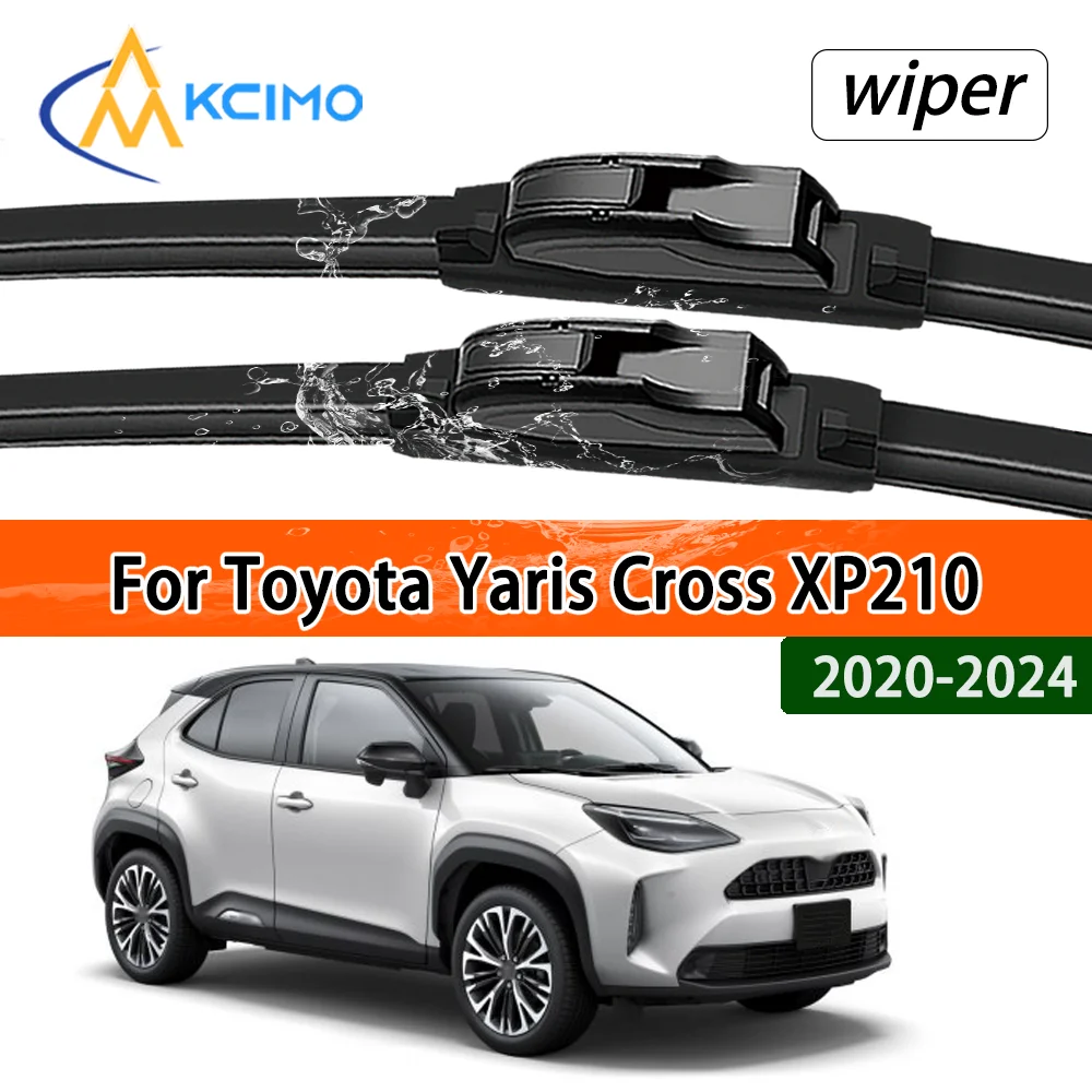 Für Toyota Yaris Cross XP210 2020-2024 2021 Premium Slient Front Wischer Klingen Auto Windschutzscheibe Fenster Wischer Zubehör