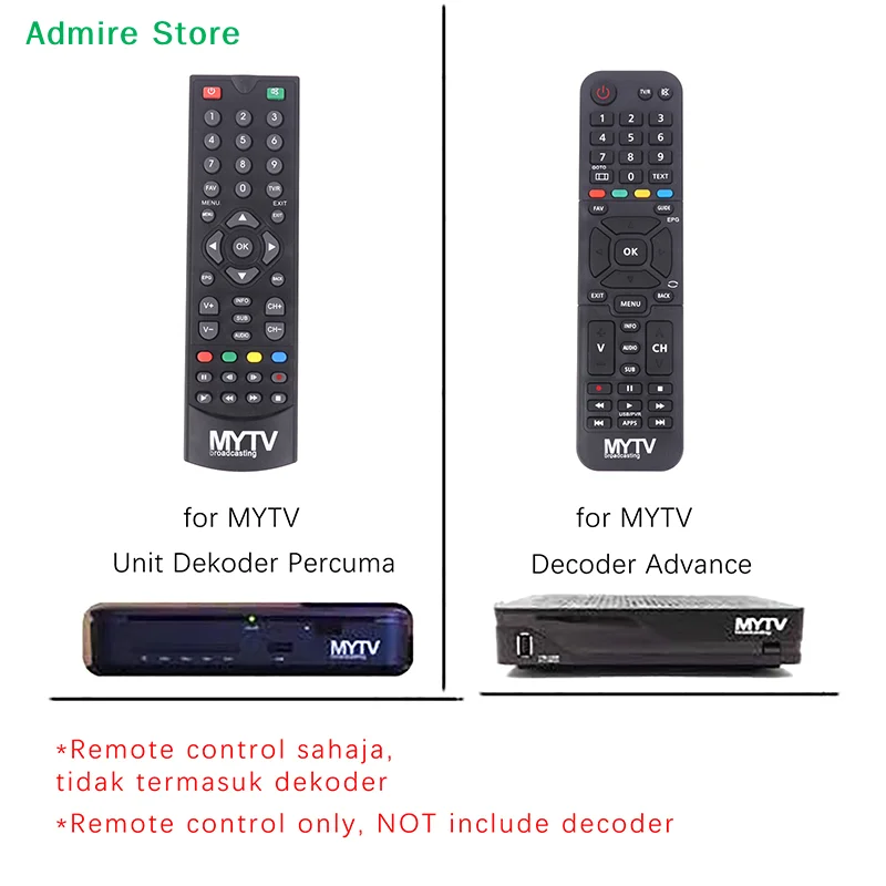 [G]Universal Remote Control Suitable For Malaysian Digital Set Top Box MYTV Remote Control