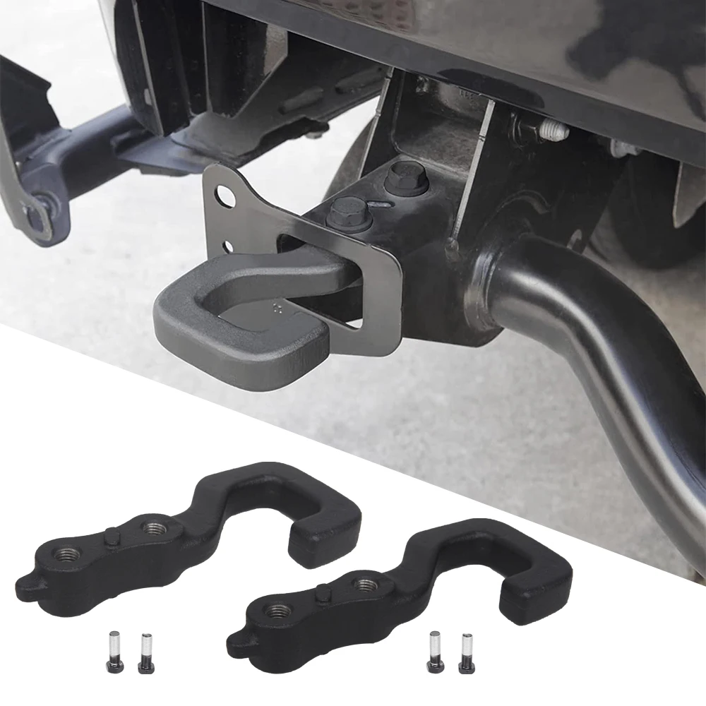 

Forged Tow Hooks Truck Rear Bumper Tow Hook Metal Trailer Accessories For Jeep Gladiator JT 2020+