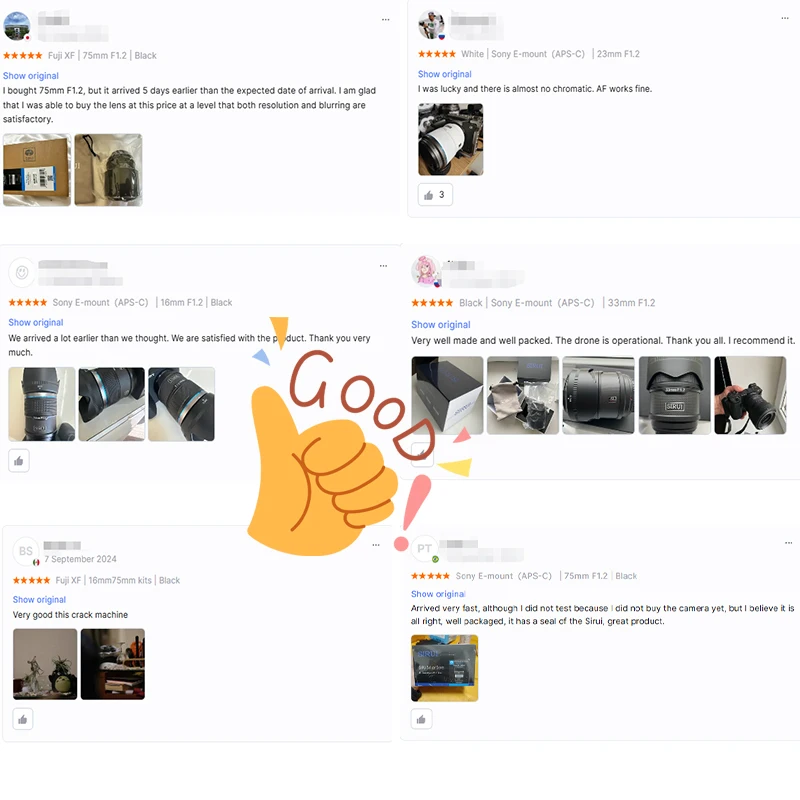 SIRUI قناص سلسلة 16 مللي متر 23 مللي متر 33 مللي متر 56 مللي متر 75 مللي متر F1.2 عدسة الكاميرا APS-C عدسة التركيز التلقائي لنيكون Z سوني E فوجي X جبل الكاميرا