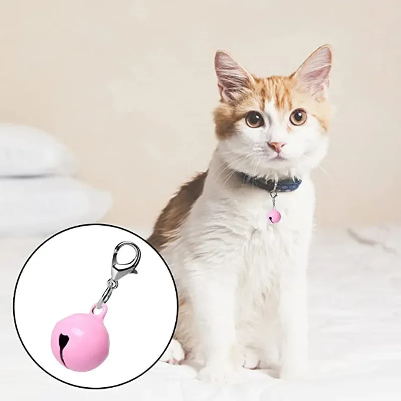 Bell Collar Bells Cat Pet Dogsmall Training Loud Charm Jingle Pendant Hanging Ring Decoration Dogs Collars Petspuppy Necklace