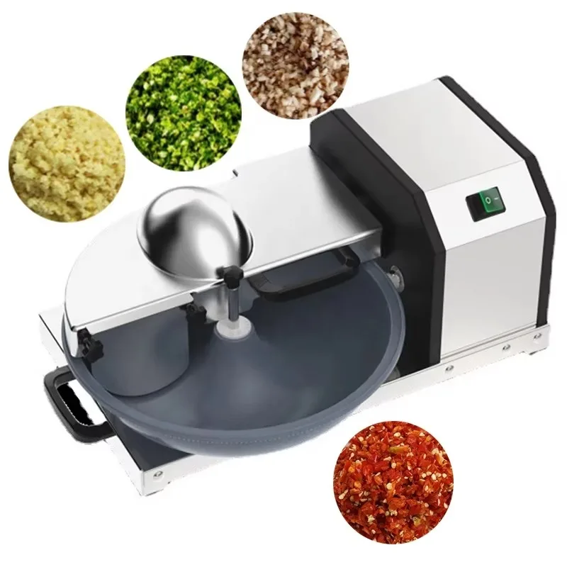 Onion Cutter Vegetable Chopper Chopper Stuffings Mixer Vegetables Bowl Cutter Machine for Canteen Restaurant Supermarket Hotel