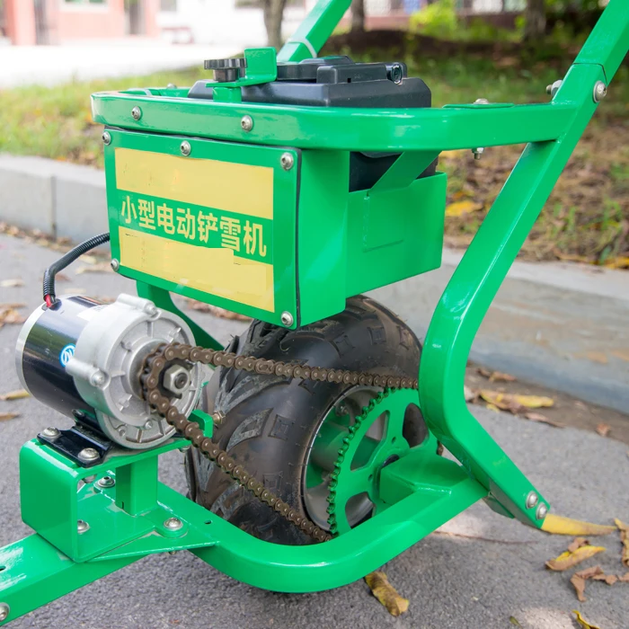 Multi-function Small Electric Snow Shovel With Angle Adjustable Color Customizable For Road Snow Clearing