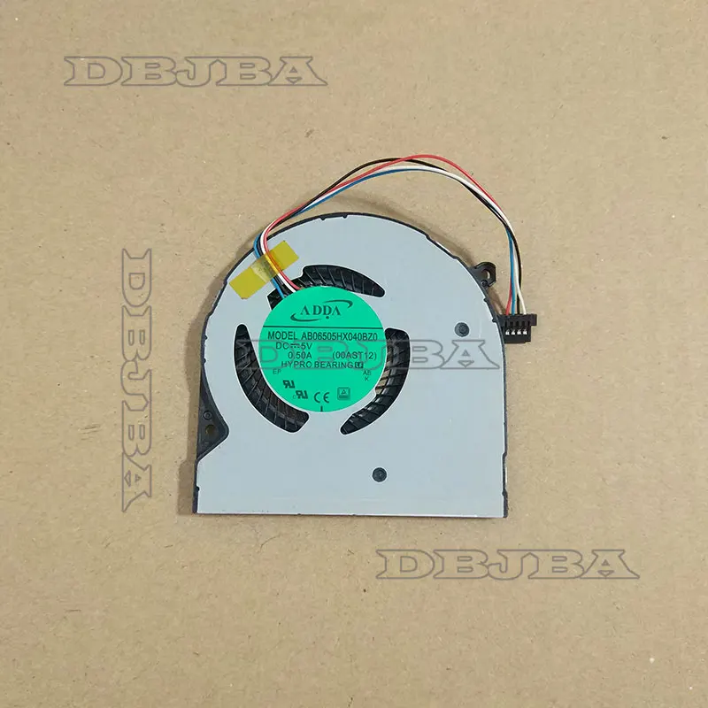 

Laptop CPU Cooling Fan For ADDA AB06505HX040BZ0 DC5V 0.50A 00AST12 4Pin fan