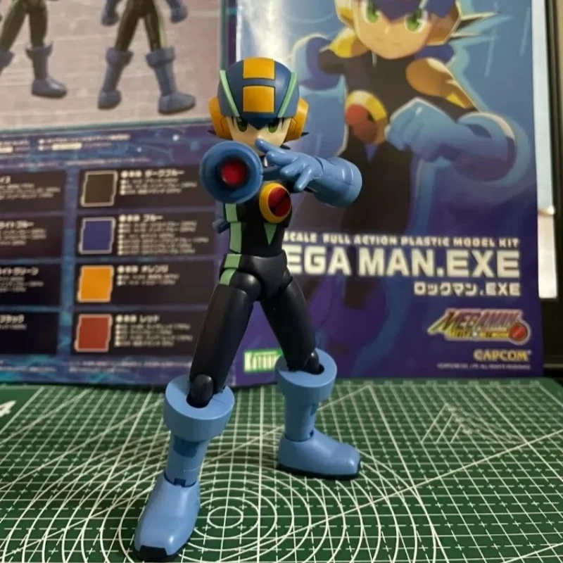 

Genuine Kotobukiya Rockman Black Zero & Exe Advanced Charged Shot Ver. Action Anime Figure Doll Statuette Gifts In Stock