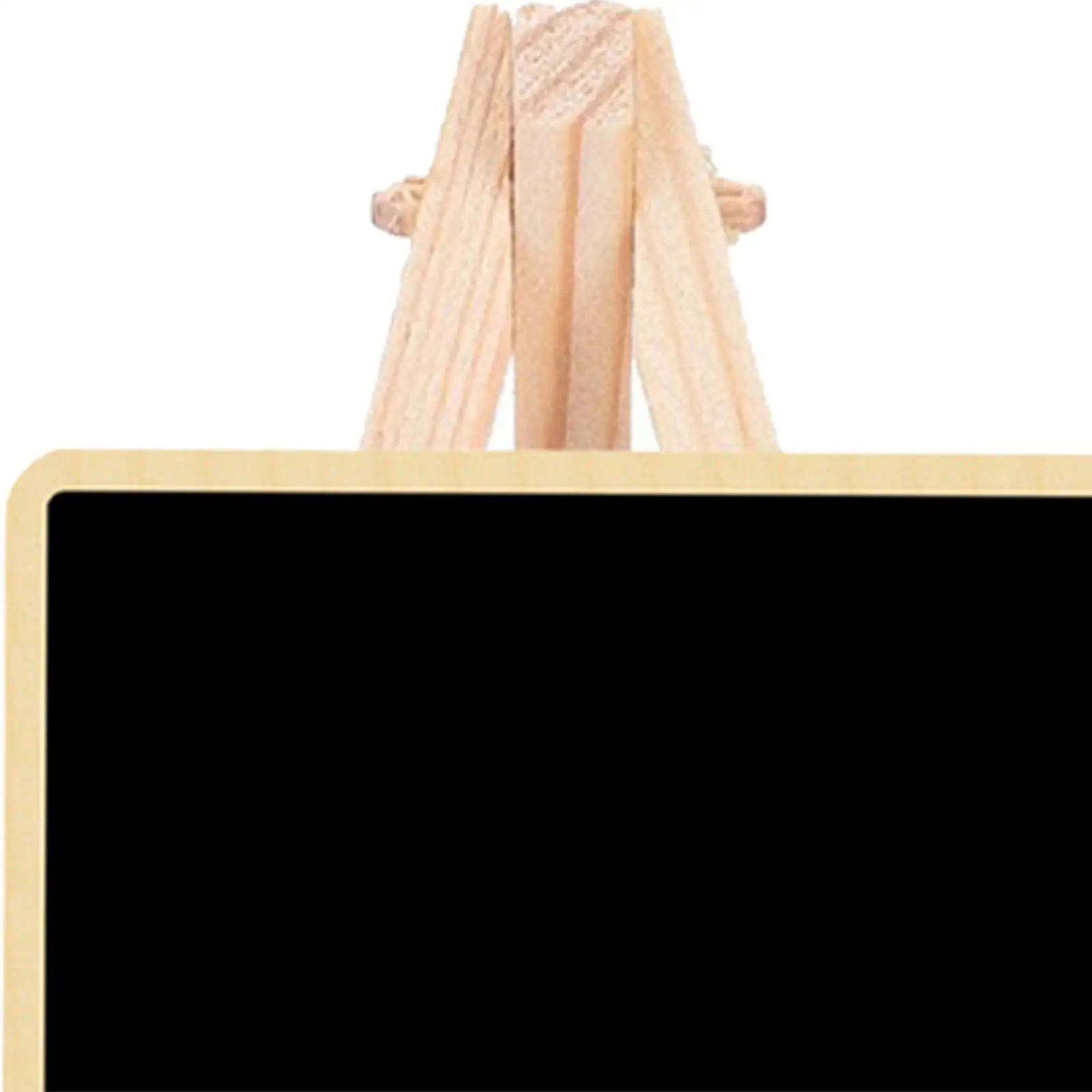 5x Blackboard Wedding Party Supplies Wood with Stand Message Label Board Mini Chalkboard for Birthday Event Wedding Home Buffet