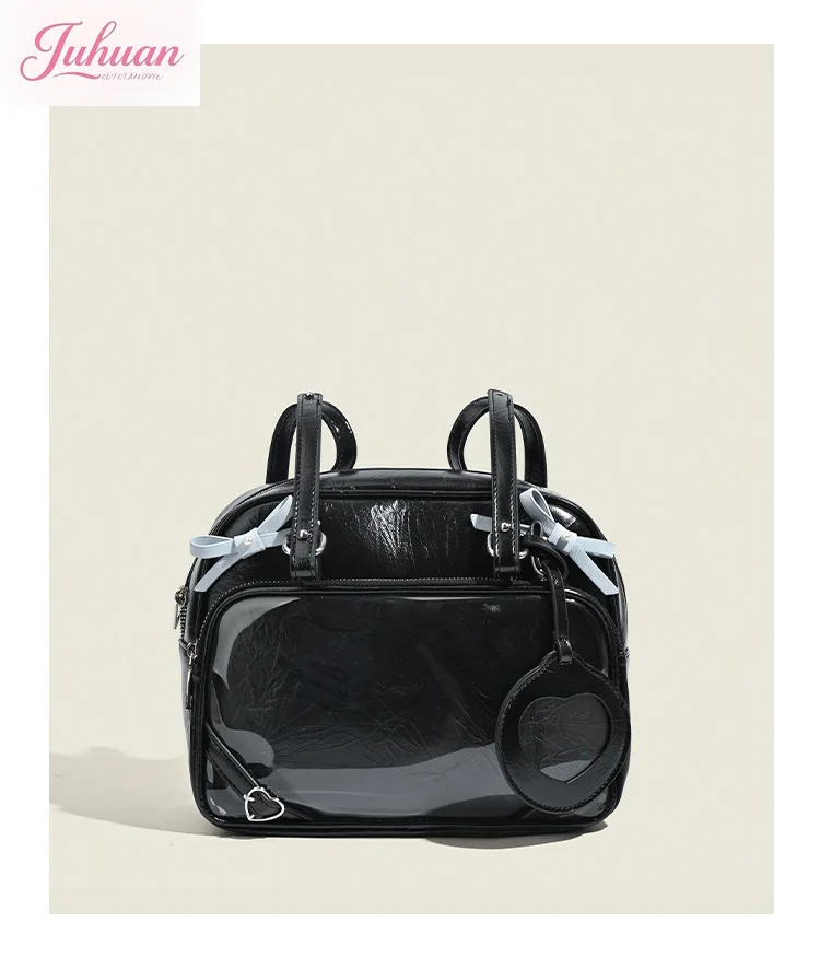 Japanese Silver Ltabag Backpack Small Food 15cm Baby Bag Student Second-dimensional Messenger Bag College Wind Schoolbag Female
