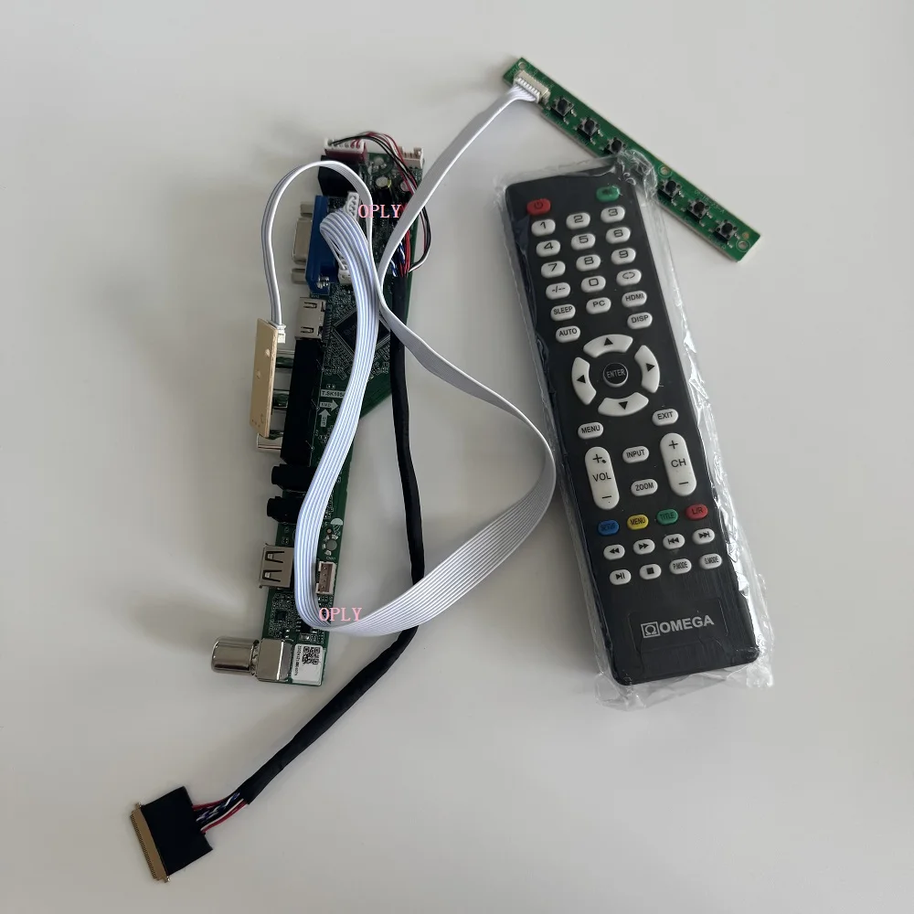 TV Controller board kit for HSD101PFW2 HSD101PFW4 1024X600 10.1