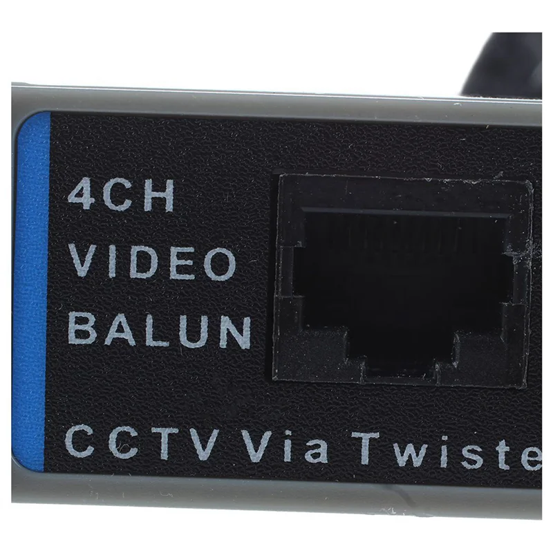 

8X 4-Channel Video Balun BNC UTP CAT5 Transmitter For CCTV/ Surveillance Camera Trend-Y47A