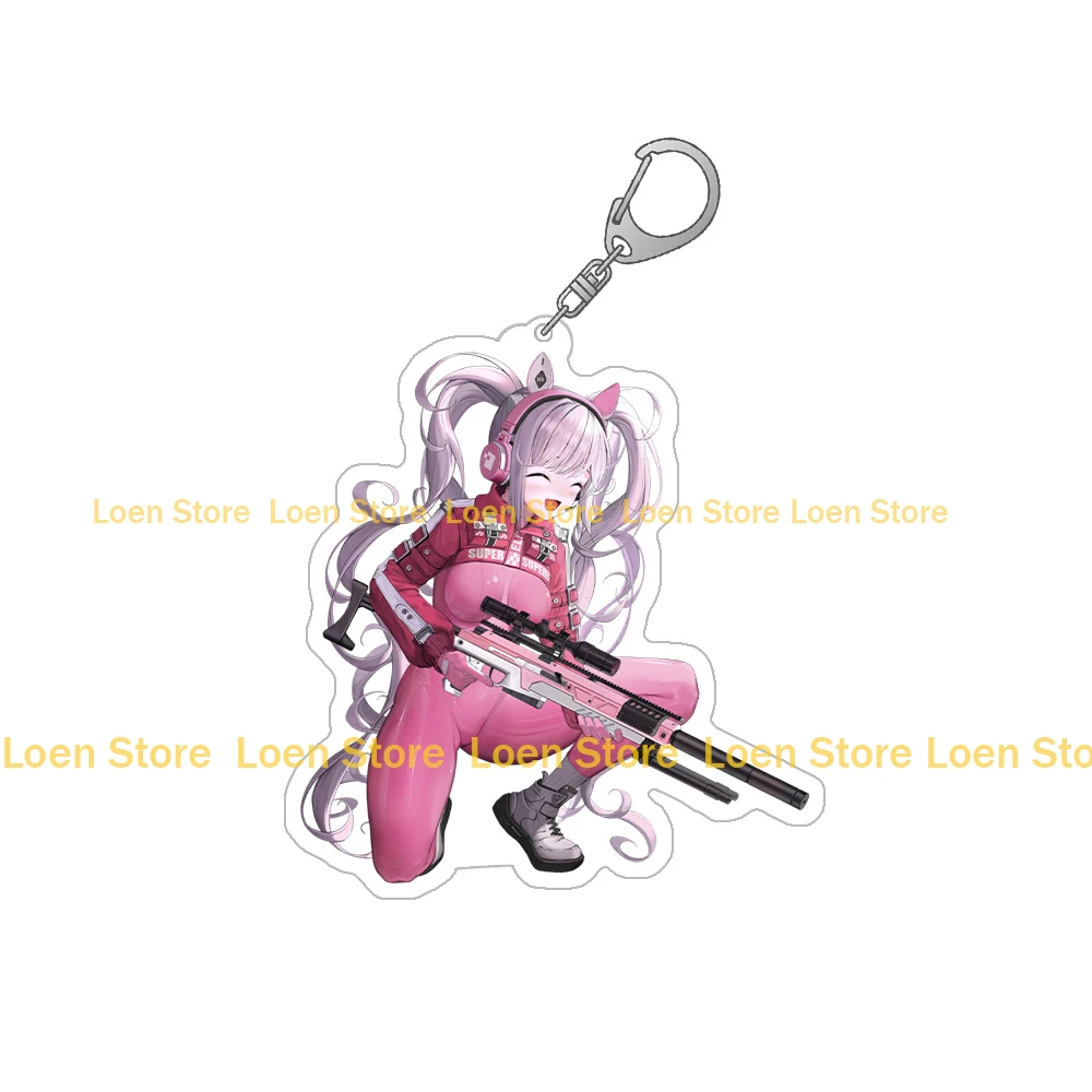 Loen Store GODDESS OF VICTORY: NIKKE new official yan sin milk poli soda noir tove ade yuni alice Acrylic keychain Bag pendant