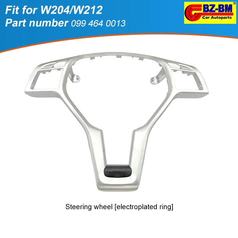

Automotive Steering Wheel Electroplated Ring Decorative Cover 0994640013 for Mercedes Benz W204/W212