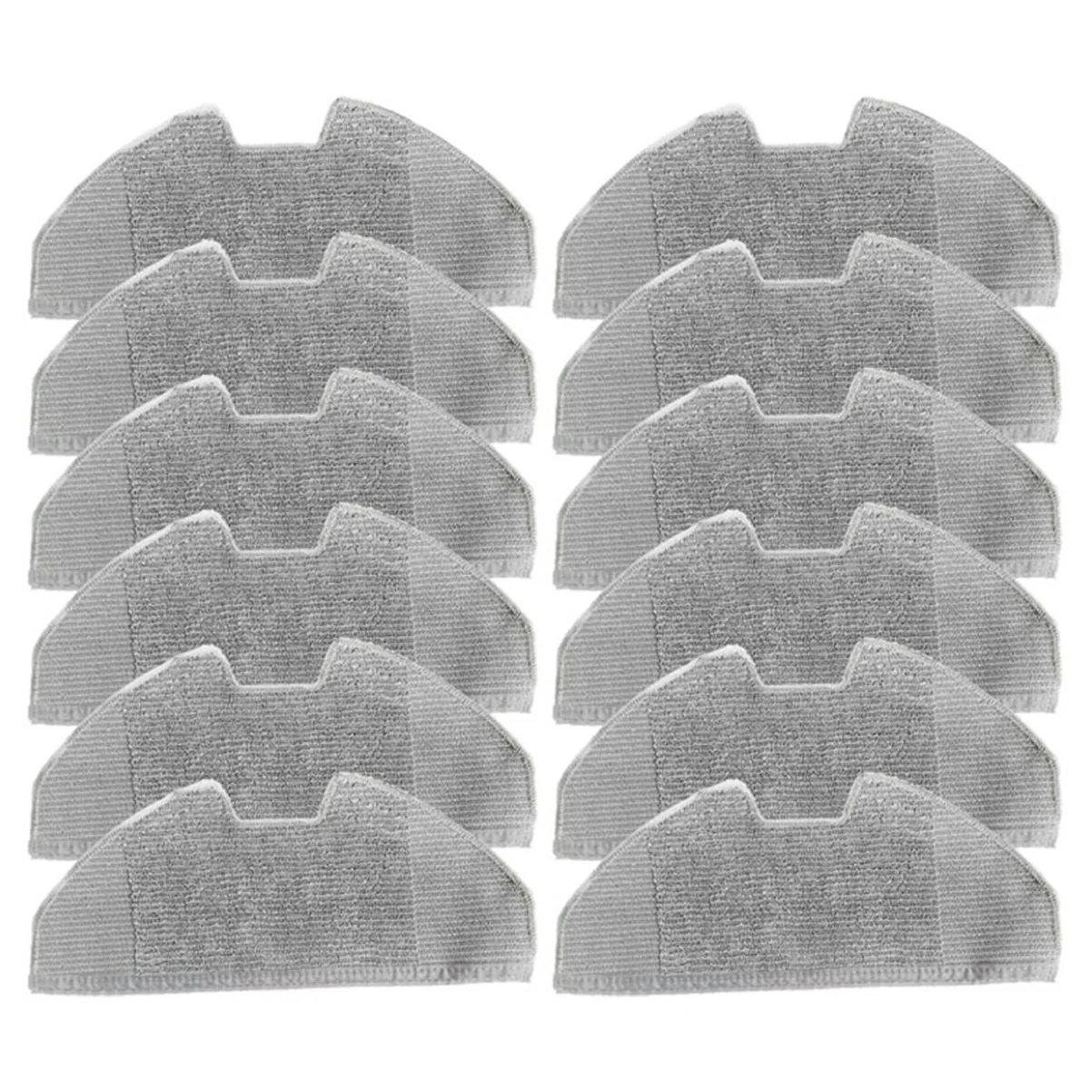 FZFZ 12PCS Mop Pad for X8 Pro Serie X8 Pro Robot Vacuum Cleaner Spare Replacement Washable and Reusable Mop Cloth