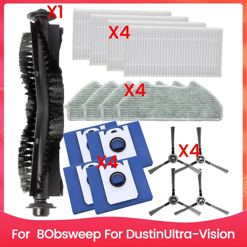 ABWM-Kit de pièces de rechange pour aspirateur Bobsweep pour Dustin pour Orb-I pour accessoires d'aspirateur Ultra-Vision