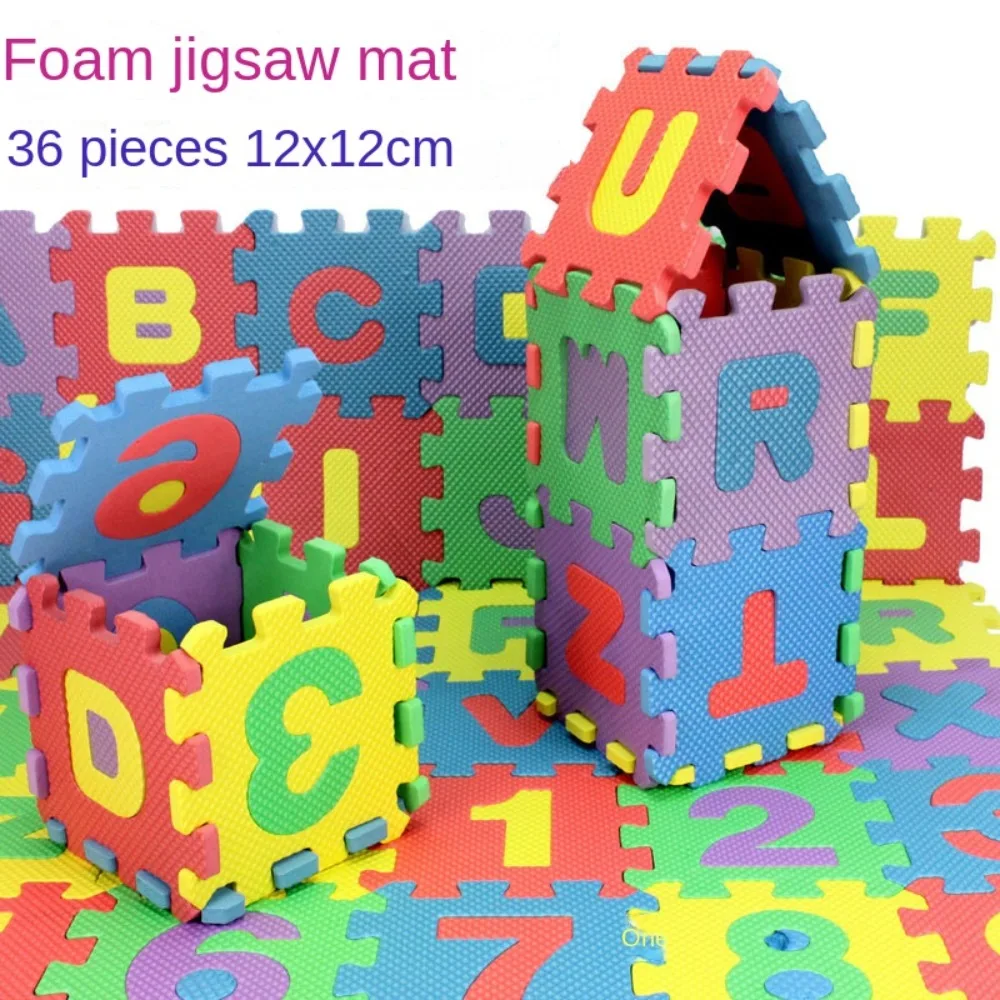 36 Pcs 36pcs Alphabet Play Mat NEW Educational toys Mini Educational Toy Gift EVA Foam 3D Baby Mat Toddlers