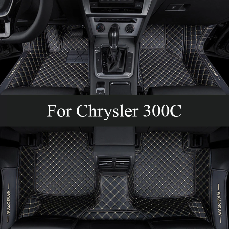 

Car floor mats for Chrysler 300C （Sedan）2012 2013 2014 2015 2016 Custom auto foot Pads automobile carpet cover