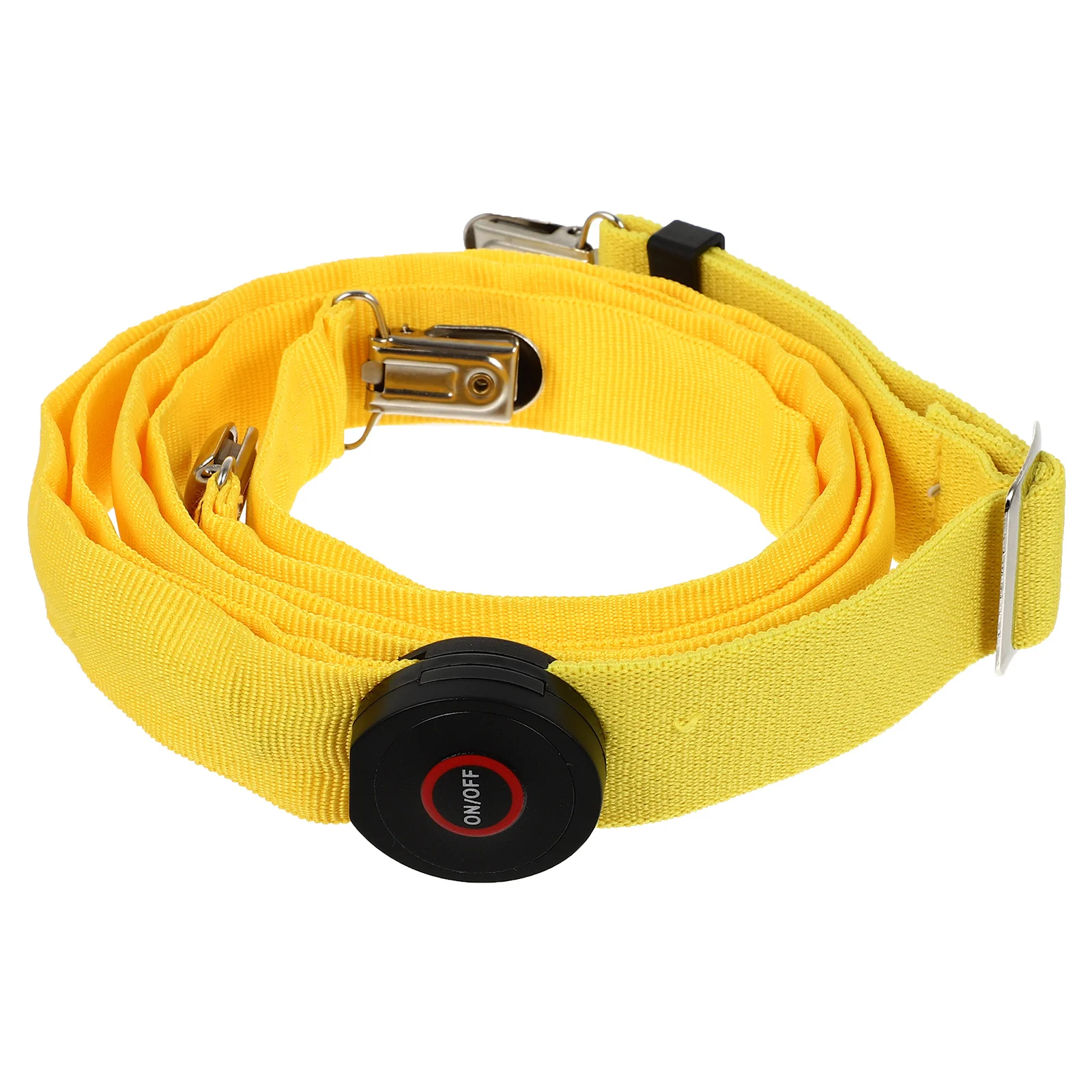 Tirantes brillantes con luz Led, tirantes ajustables en forma de Y con Clip, color amarillo, para pantalones cortos vaqueros, hombres y mujeres, fiesta luminosa, Festival