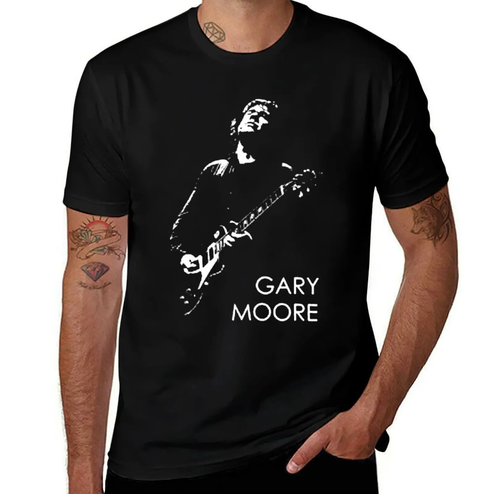 Gary moore T-Shirt t shirt custom print t shirt man designer T-Shirt